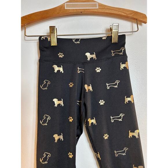 JUSTICE Girl’s Dog Print Athletic Leggings / Size: 6 - Picture 5 of 10